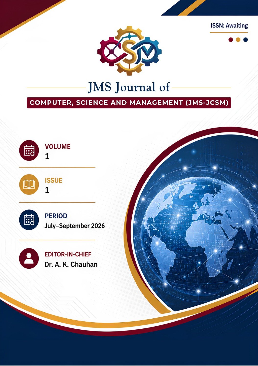 					View JMS: Vol.1, Issue 1, July-September 2026
				